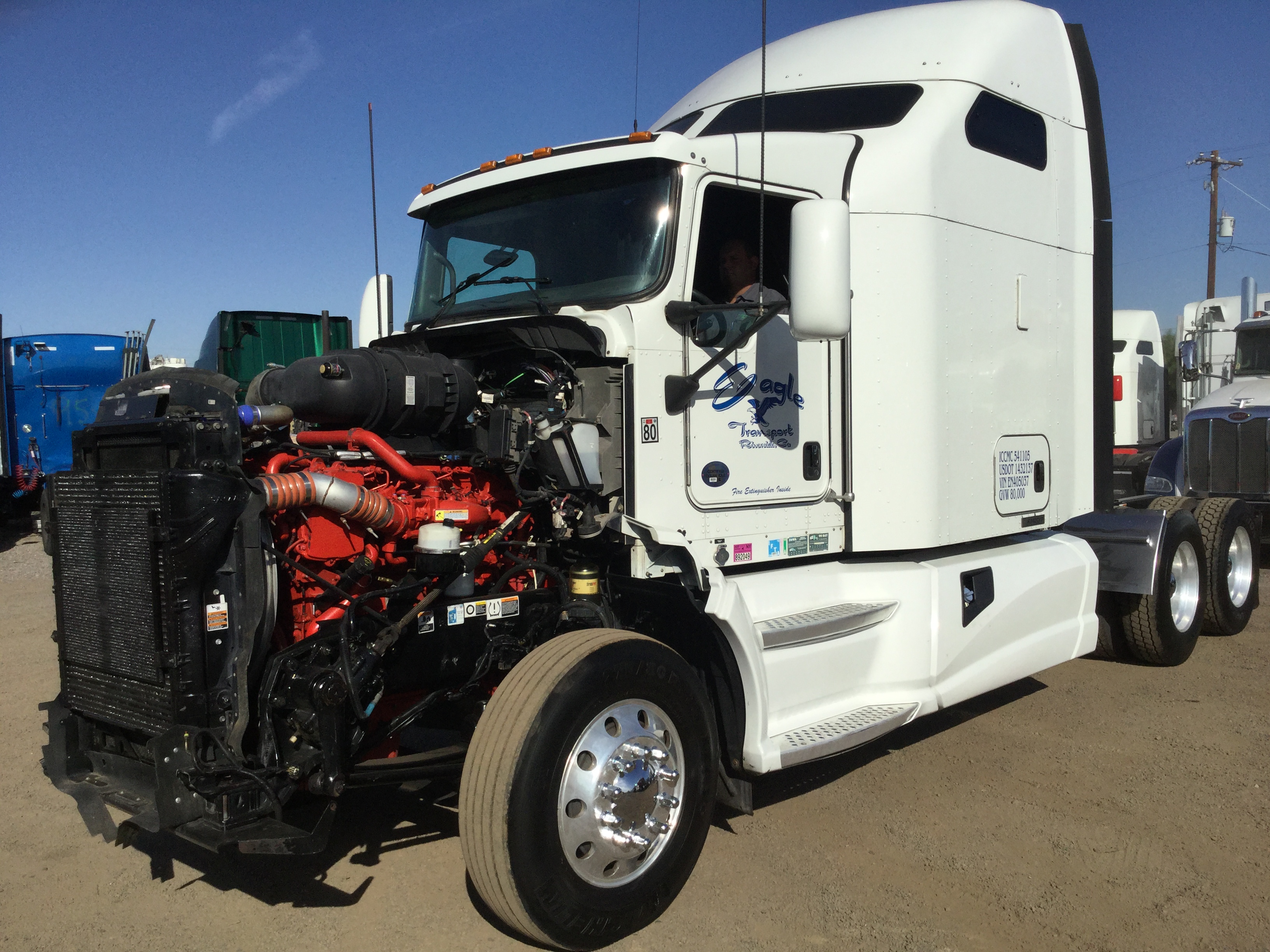 2015 Kenworth T660 for Parts Stock No. 1088